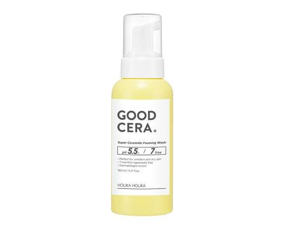 [HOLIKA HOLIKA] GOOD CERA SUPER CERAMIDE FOAMING WASH 160ml - Skynkorea