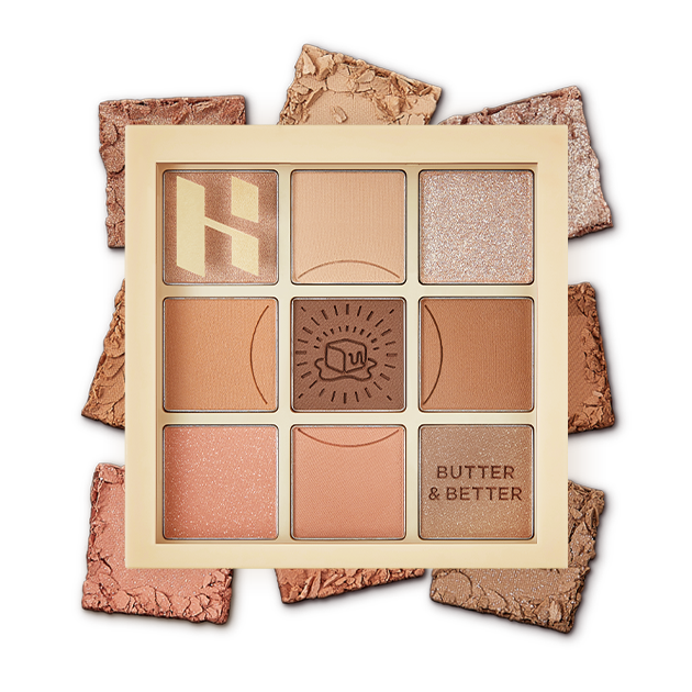 [HOLIKA HOLIKA] My Fave Mood Eye Palette Butter&Better Collection 8g #ANG BUTTER - Skynkorea