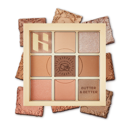 [HOLIKA HOLIKA] My Fave Mood Eye Palette Butter&Better Collection 8g #ANG BUTTER - Skynkorea