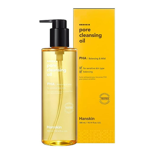 Hanskin PHA Pore Cleansing Oil 300ml - Skynkorea