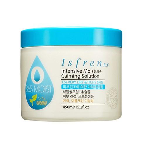 Isfren Intensive Moisture Calming Solution Body Cream 450ml - Skynkorea
