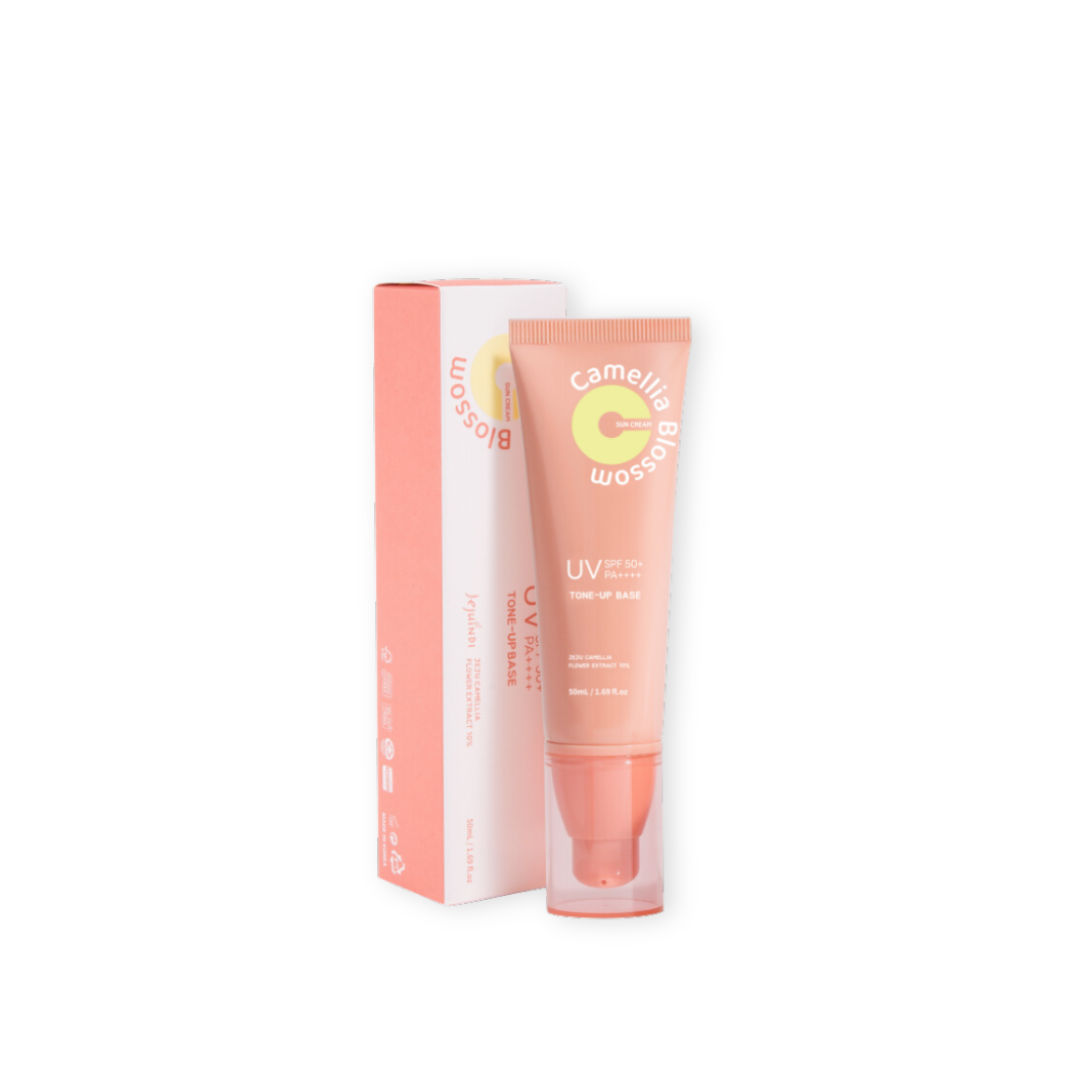 [JEJU INDI] Blossom Sun Cream 50ml - Skynkorea