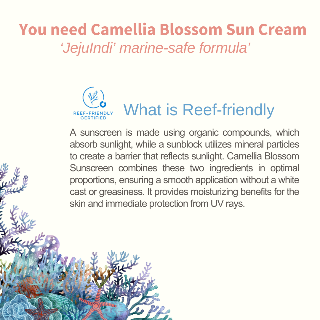 [JEJU INDI] Blossom Sun Cream 50ml - Skynkorea