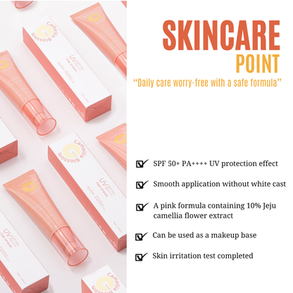 [JEJU INDI] Blossom Sun Cream 50ml - Skynkorea