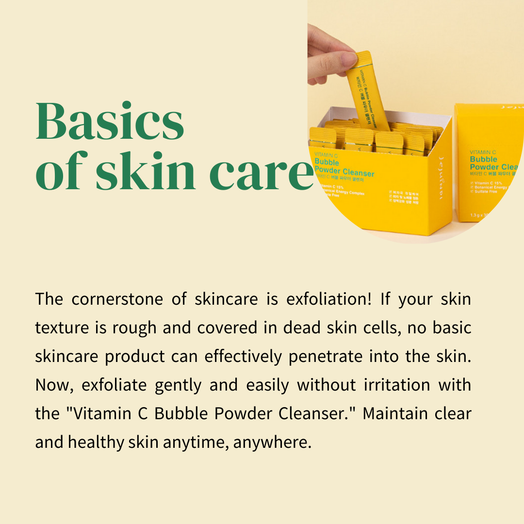 [JEJU INDI] Vitamin C Bubble Powder Cleanser 30ea - Skynkorea