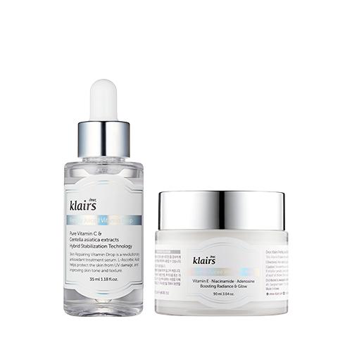 KLAIRS Freshly Juiced Line SET (Serum 35ml + Mask 90ml) - Skynkorea
