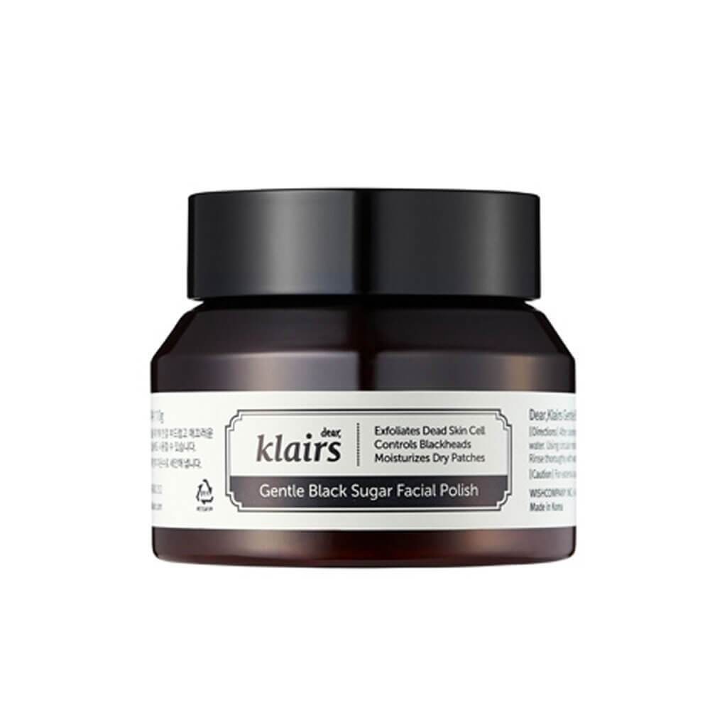 KLAIRS Gentle Black Sugar Facial Polish 110g - Skynkorea