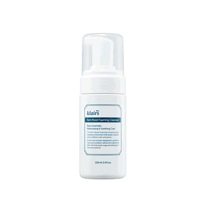KLAIRS Rich Moist Foaming Cleanser 100ml - Skynkorea