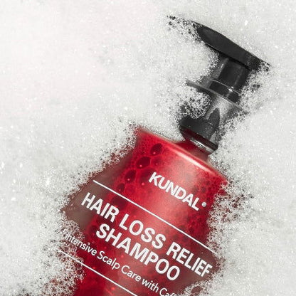 KUNDAL HAIR LOSS RELIEF SHAMPOO Intensive Scalp Care with Caffeine 500ml #CHERRY BLOSSOM - Skynkorea