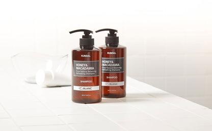 KUNDAL HONEY&MACADAMIA Pure Natural Balancing Refreshing Shampoo 500ml #BLANC - Skynkorea