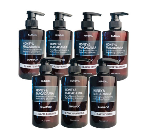 KUNDAL HONEY&MACADAMIA Pure Natural Balancing Refreshing Shampoo 500ml #CHERRY BLOSSOM - Skynkorea