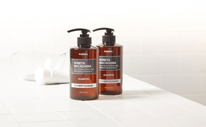 KUNDAL HONEY&MACADAMIA Pure Natural Balancing Refreshing Shampoo 500ml #CHERRY BLOSSOM - Skynkorea