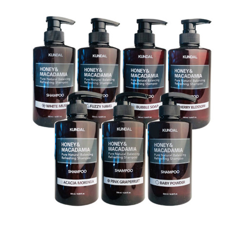 KUNDAL HONEY&MACADAMIA Pure Natural Balancing Refreshing Shampoo 500ml #PINK GRAPEFRUIT - Skynkorea