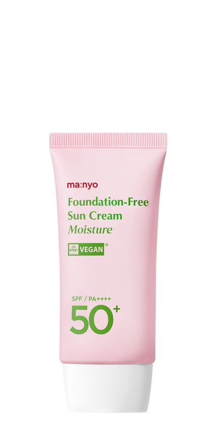 [MANYO FACTORY] ma:nyo Foundation-Free Sun Cream Moisture 50ml SPF50+ PA++++ - Skynkorea
