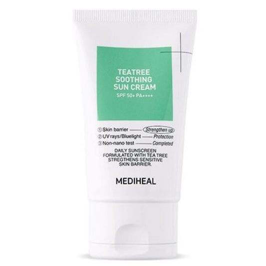 MEDIHEAL Tea Tree Soothing Sun Cream 50ml (SPF 50+ PA++++) - Skynkorea