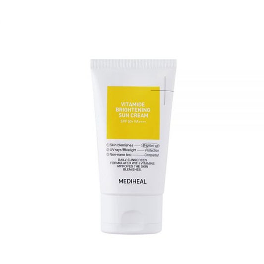MEDIHEAL Vitamide Brightening Sun Cream 50ml (SPF 50+ PA++++) - Skynkorea