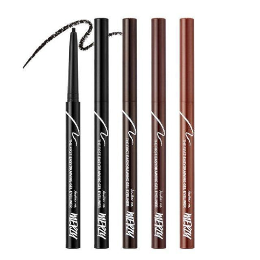 MERZY THE FIRST EASY DRAWING EYELINER 0.14g (4 Colors) - Skynkorea