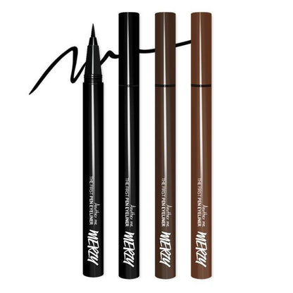 MERZY THE FIRST PEN EYELINER 0.5g (3 Colos) - Skynkorea