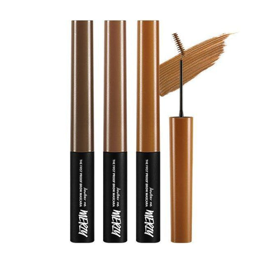 MERZY THE FIRST PROOF BROW MASCARA 3.5g (3 Colors) - Skynkorea