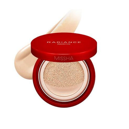 MISSHA RADIANCE PERFECT FIT CUSHION FOUNDATION 15g - Skynkorea
