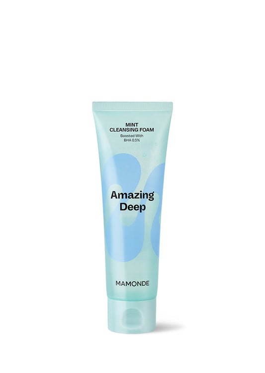 Mamonde Amazing Deep Mint Cleansing Foam 120ml - Skynkorea