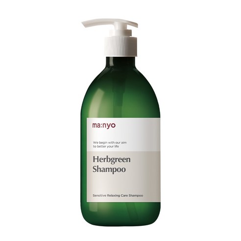 Manyo Factory Herbgreen Shampoo 510ml - Skynkorea