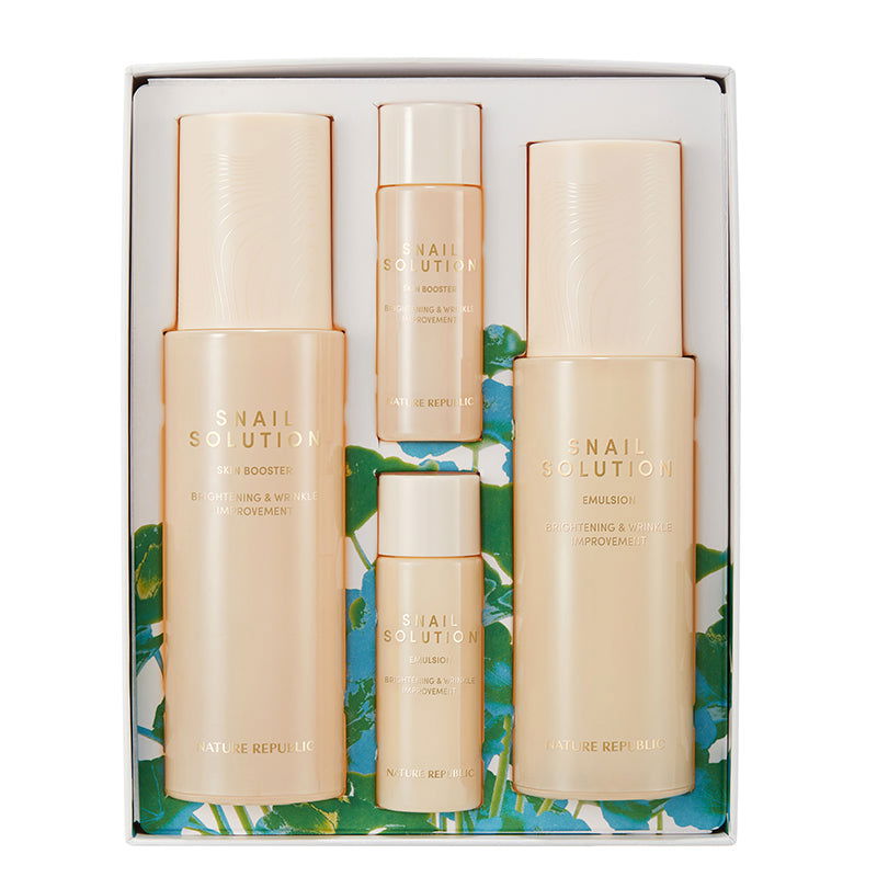 NATURE REPUBLIC Snail Solution Skin Care Set - Skynkorea