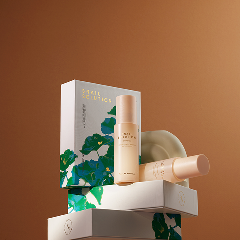 NATURE REPUBLIC Snail Solution Skin Care Set - Skynkorea