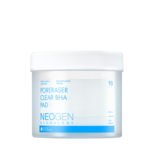 NEOGEN DERMALOGY Poreraser Clear BHA Pad 160ml(90 Pads) - Skynkorea