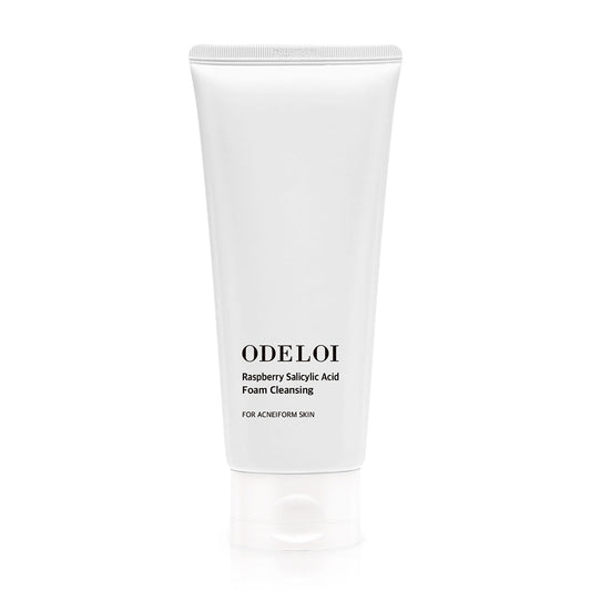 ODELOI Raspberry Salicylic Acid Foam Cleansing 200ml - Skynkorea