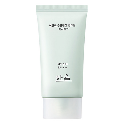 HANYUL Pure Artemisia Watery Calming Sun Cream 50ml (SPF50+/PA++++) - Skynkorea