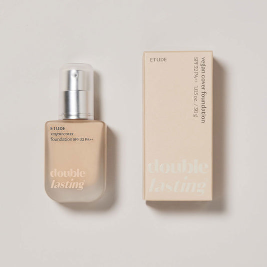 ETUDE Double Lasting Vegan Cover Foundation SPF32/PA++ 30g - Skynkorea