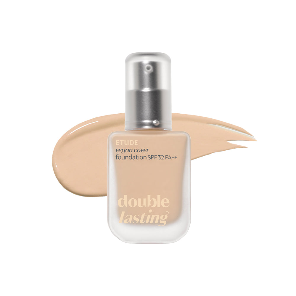 ETUDE Double Lasting Vegan Cover Foundation SPF32/PA++ 30g - Skynkorea