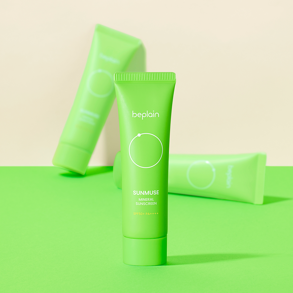 beplain Sunmuse Mineral Sunscreen (SPF50+ / PA++++) 50ml - Skynkorea