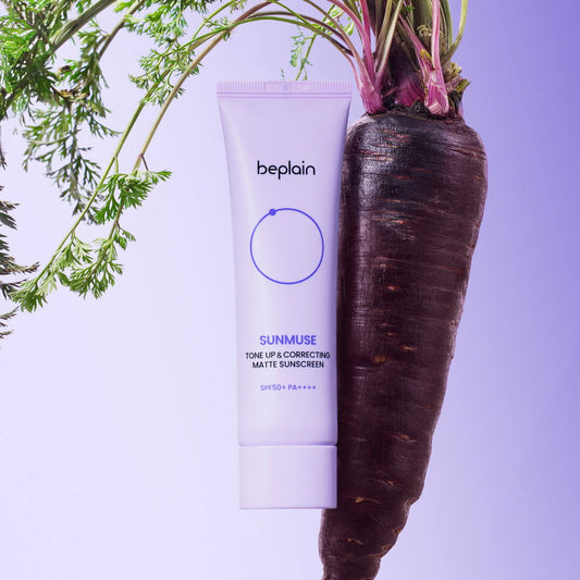 beplain Sunmuse Tone-Up & Correcting [Matte] Sunscreen (SPF50+/PA++++) 50ml - Skynkorea