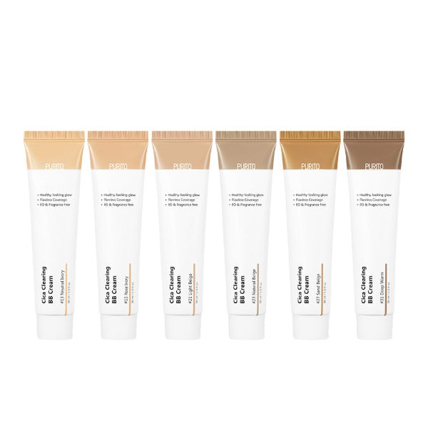 PURITO Cica Clearing BB Cream 30ml - Skynkorea