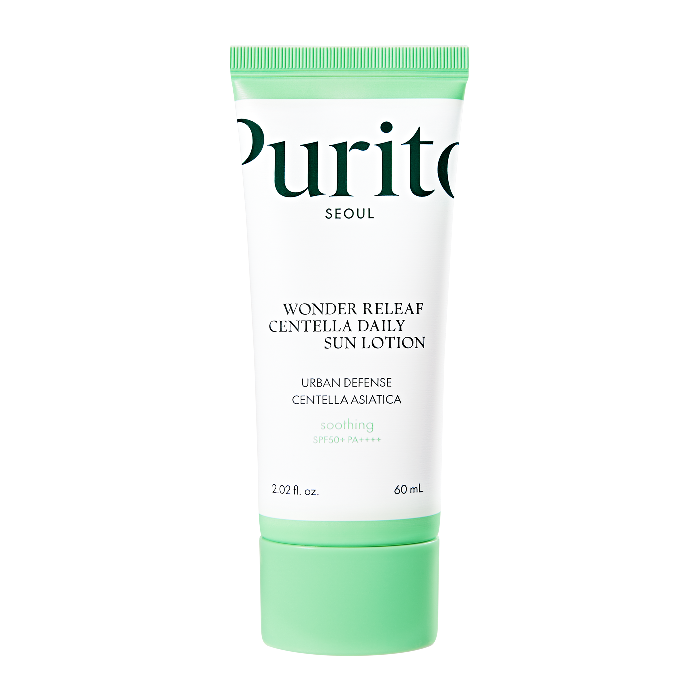 [PURITO SEOUL] Wonder Releaf Centella Daily Sun Lotion SPF50+ PA++++ 60ml - Skynkorea