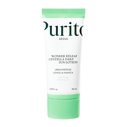 [PURITO SEOUL] Wonder Releaf Centella Daily Sun Lotion SPF50+ PA++++ 60ml - Skynkorea