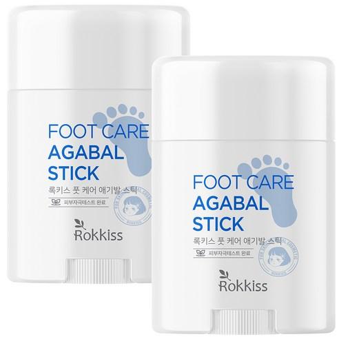Rokkiss Foot care AGABAL stick 20g x 2ea - Skynkorea