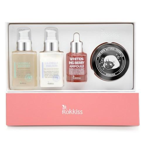Rokkiss Whitening Special Skin Care Set of 4 - Skynkorea