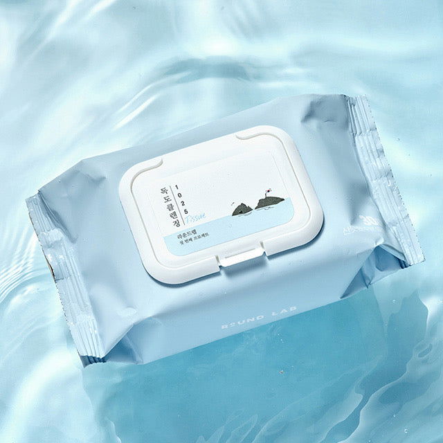 Round Lab 1025 Dokdo Cleansing Tissue 30ea - Skynkorea