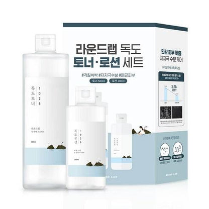 Round Lab 1025 Dokdo Toner 500ml + Lotion 200ml Special Set - Skynkorea