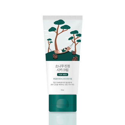 Round Lab For Men Pine Soothing Cica Cream 75ml - Skynkorea