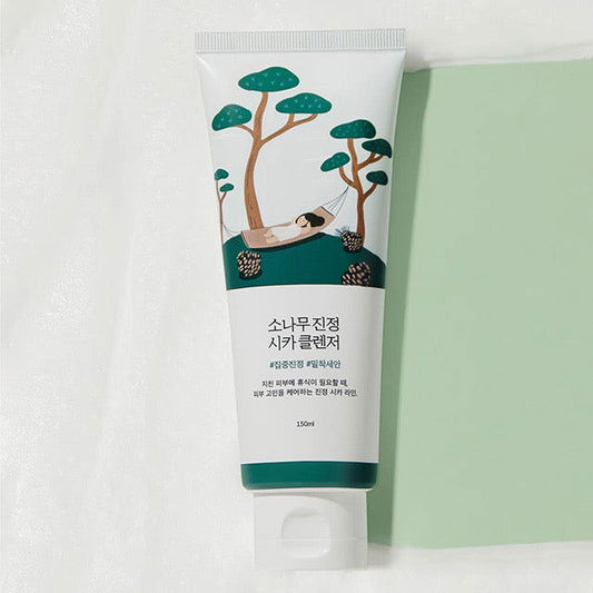 Round Lab Pine Calming Cica Cleanser 150ml - Skynkorea