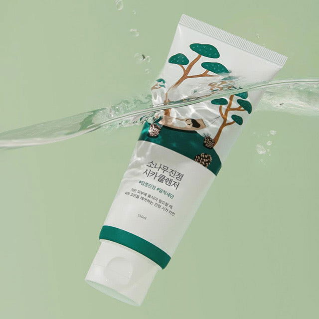 Round Lab Pine Calming Cica Cleanser 150ml - Skynkorea