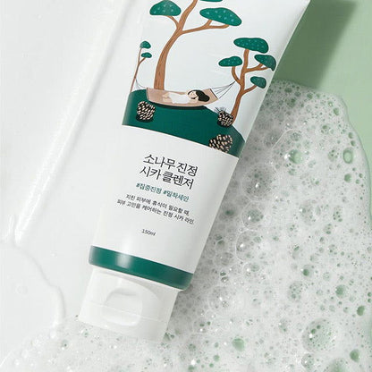 Round Lab Pine Calming Cica Cleanser 150ml - Skynkorea