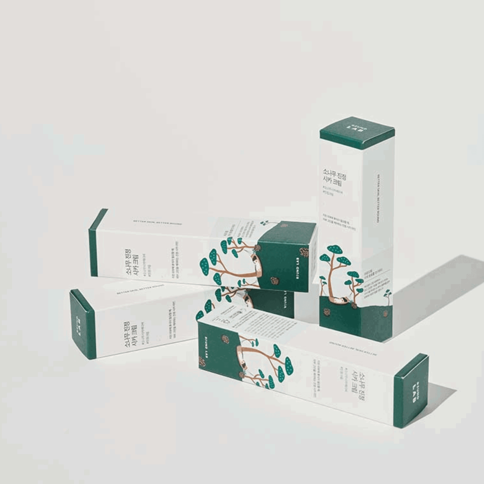 Round Lab Pine Calming Cica Cream 50ml - Skynkorea
