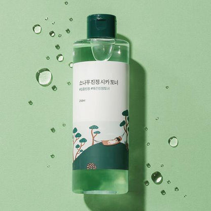 Round Lab Pine Calming Cica Toner 250ml - Skynkorea