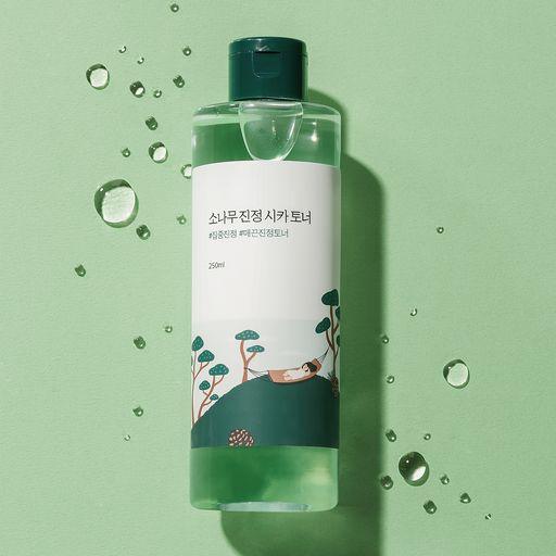 Round Lab Pine Calming Cica Toner 250ml - Skynkorea
