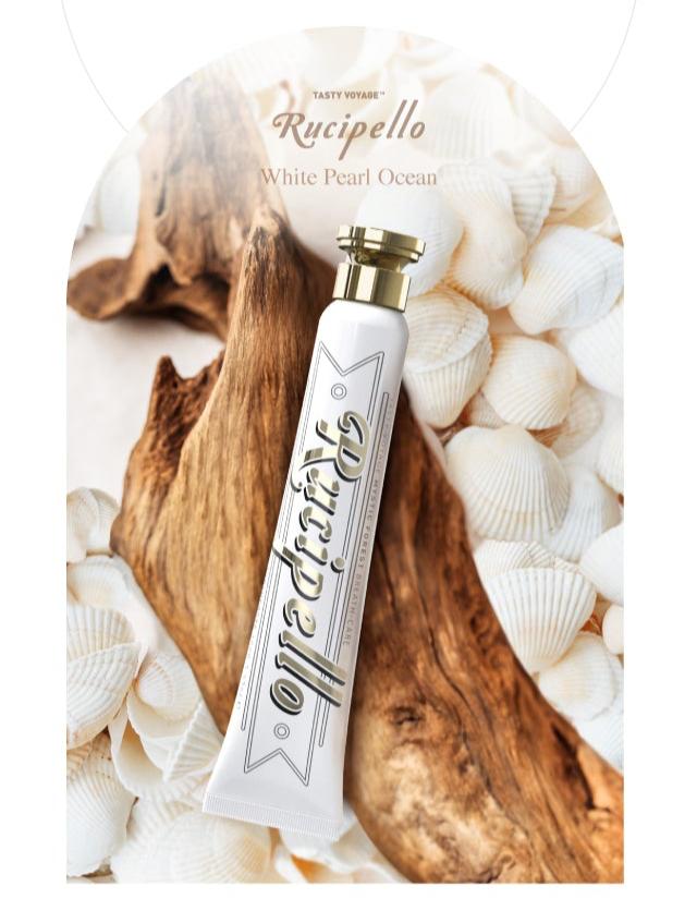 Rucipello WHITE PEARL OCEAN TOOTHPASTE 100g - Skynkorea